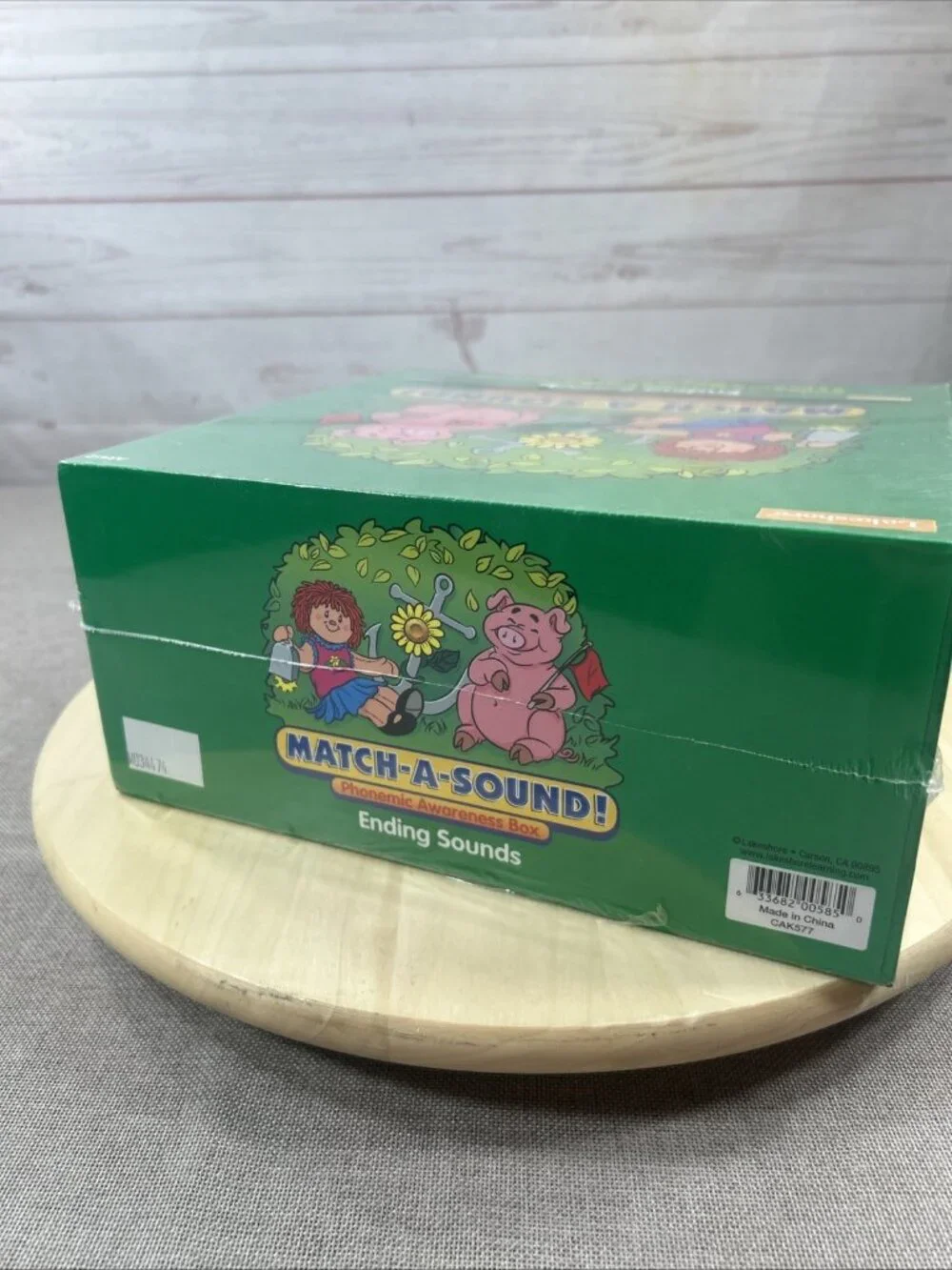 Lakeshore Match‑A‑Sound AA412 Ending Sounds Miniatures Set -phonemic New Sealed